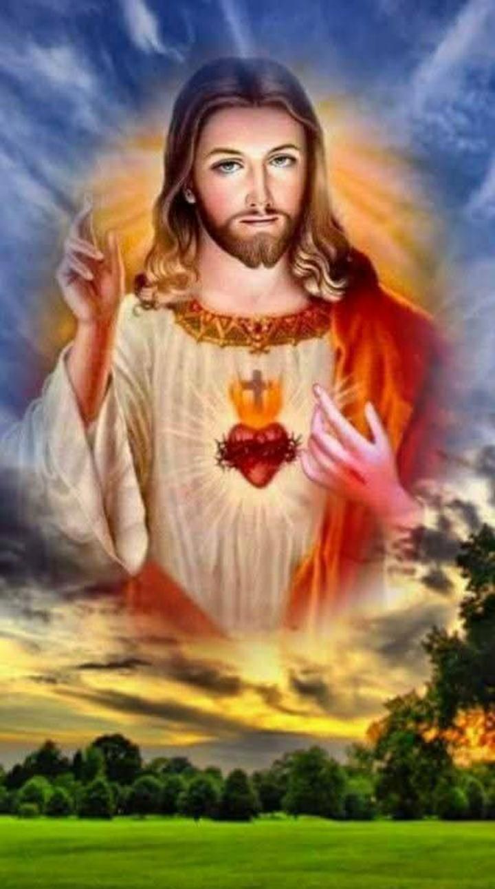 imagen del sagrado corazón de Jesús